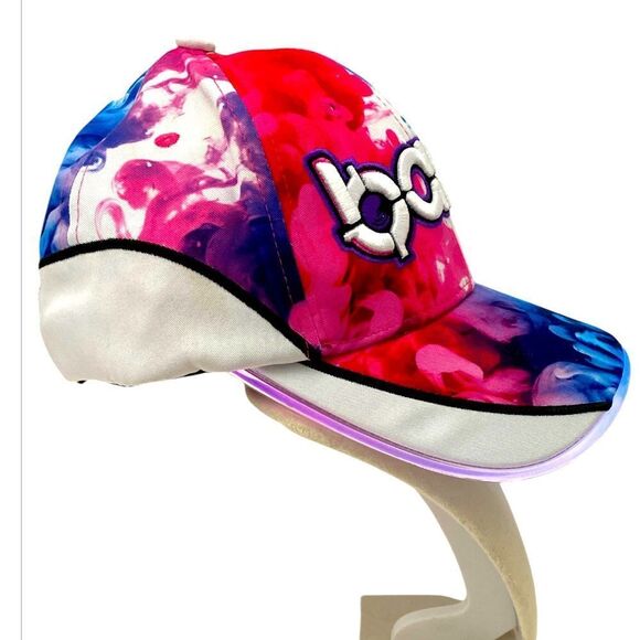Bang Energy Drink Embroidered Light-Up Finger Paint Hat Adjustable Snap Strap - Picture 7 of 11